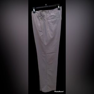 Adidas mid-gray Puremotion stretch 3-stripes pant, 36”W x 30”L